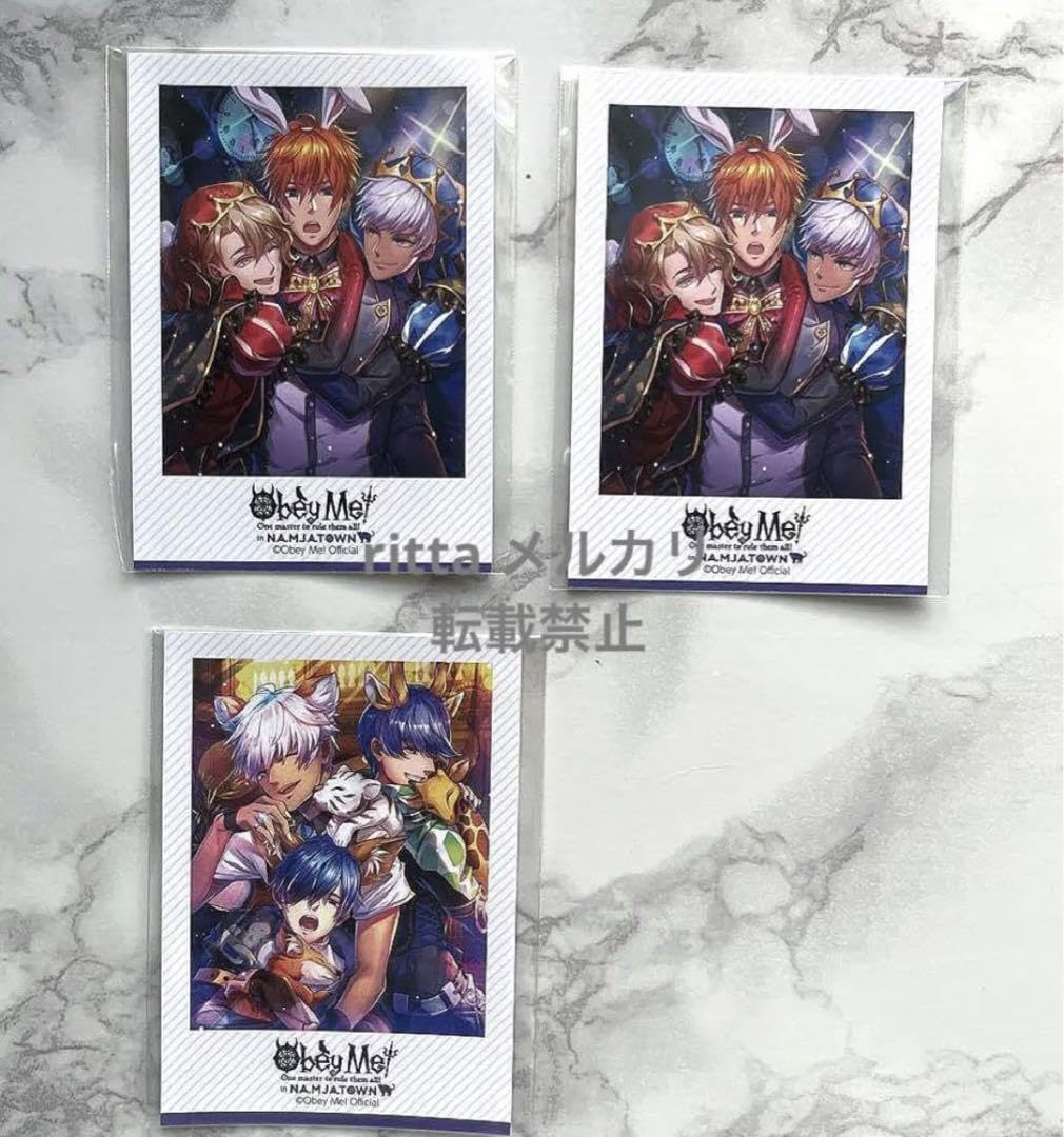 Obey Me！ チェキカードまとめ売り おべいみー